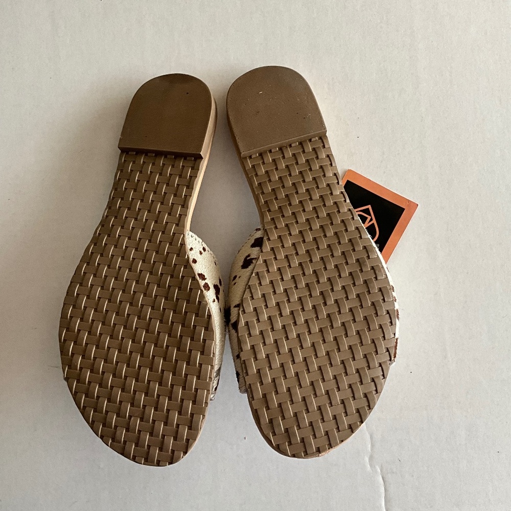 Alcalas Boots Cowhide Leather Slide Sandals size 6 - Picture 5 of 7
